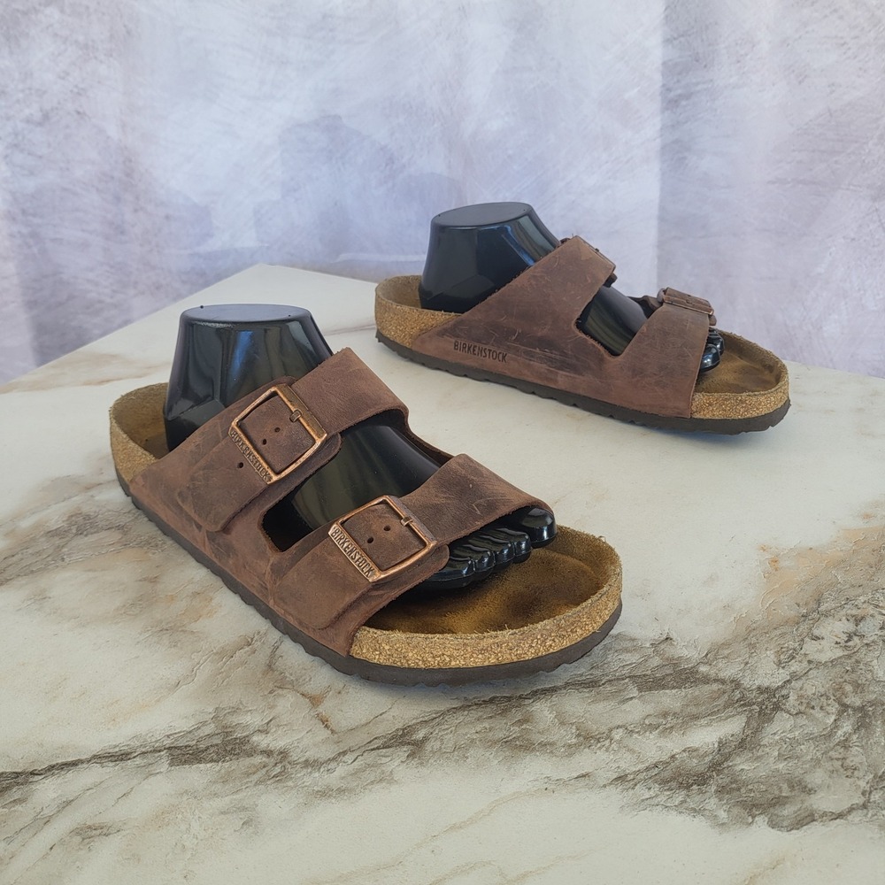Birkenstock Arizona Size 43/10 Soft Footbed Genuine Leather